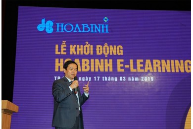 Tập đoàn Xây dựng Hòa Bình khởi động dự án “Hoa Binh E-Learning”